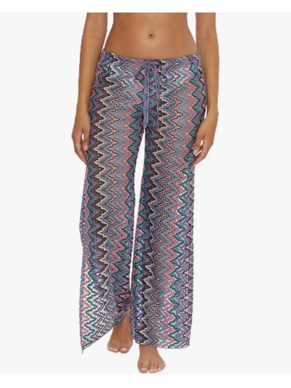 BECCA Multicolor Knit Sundown Pants Size M NEW NWT